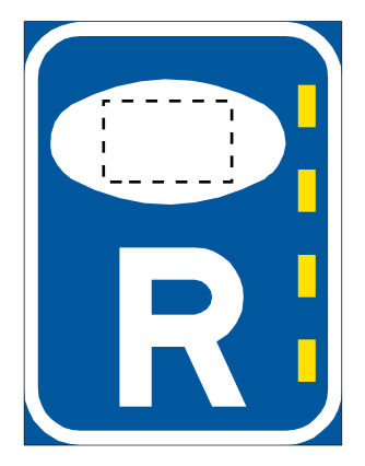 The lane on the left of the yellow line is reserved for the exclusive use of authorized public transport vehicles