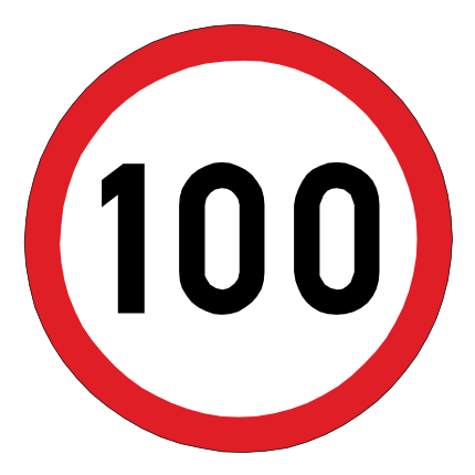 REGULATORY SIGNS: LIMIT PROHIBITION SIGNS