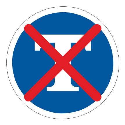 End of toll road