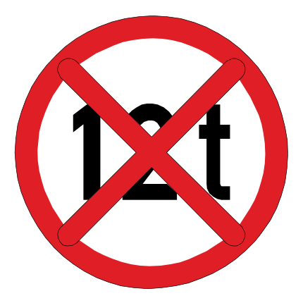 Vehicle mass restriction no longer applies