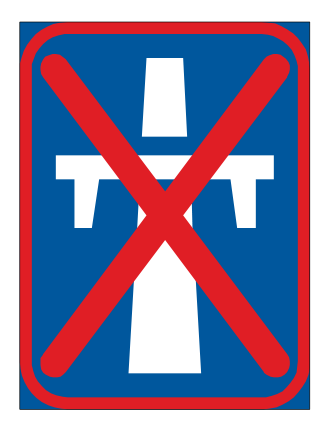 End of single carriage freeway and freeway rules no longer apply