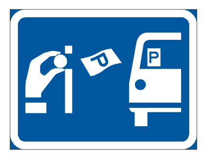 Parking only if you pay the parking fee