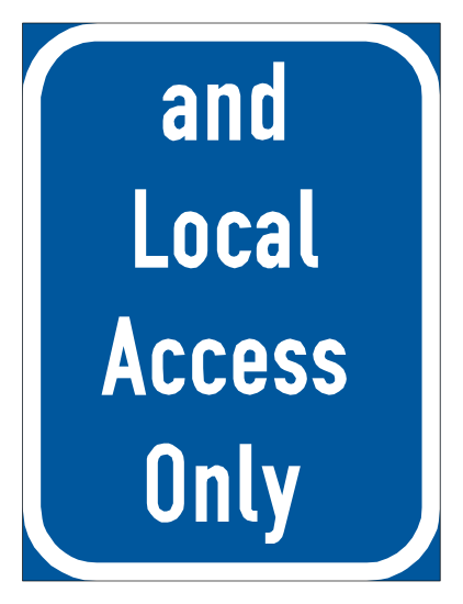 Local access is also allowed