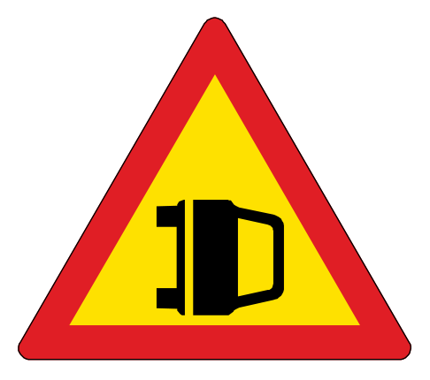 Accident ahead