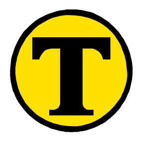 Toll road name symbol