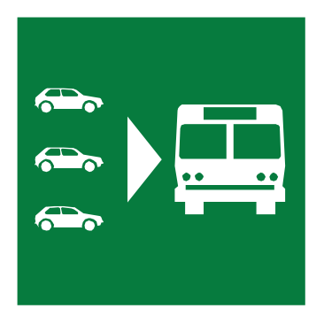 Park and ride bus